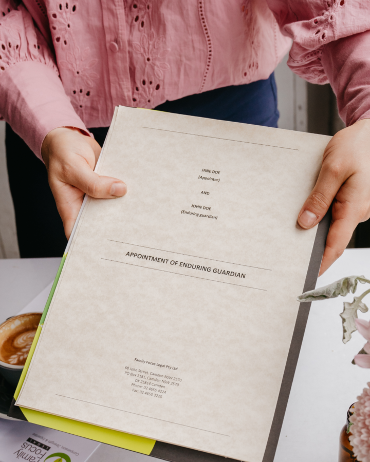 appointment of enduring guardian document